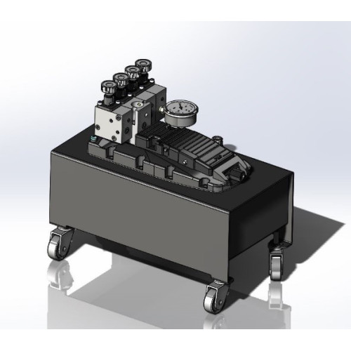 UPHC402 Air-hydraulic pump 400bar