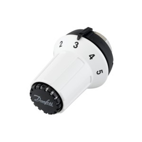 013G5025 RAS-C 12 Liquid sensor, Upper and lower temperatures can be limited, M30 x 1.5 connection, 8-28°C adjustable, Black and white Valve with Liquid and Gas Sensor Thermostat