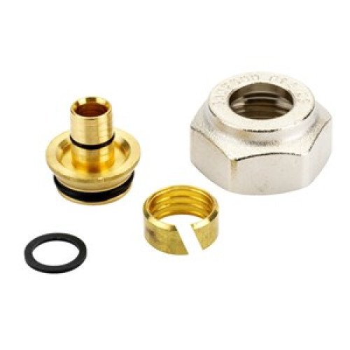013G4186 Fittings 16x2mm PEX pipe connection union, 10 bar 95 °C internal thread G¾" 013G4186 Fittings 16x2mm PEX pipe connection union, 10 bar 95 °C internal thread G¾"