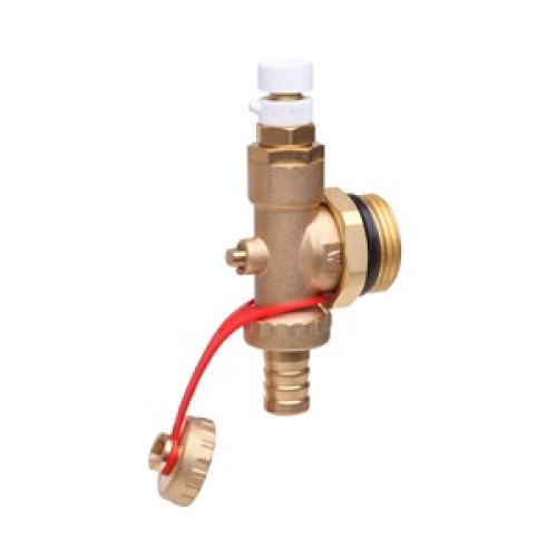 088U0786 FHF-EM Manual air vent and relief valve for Brass collectors