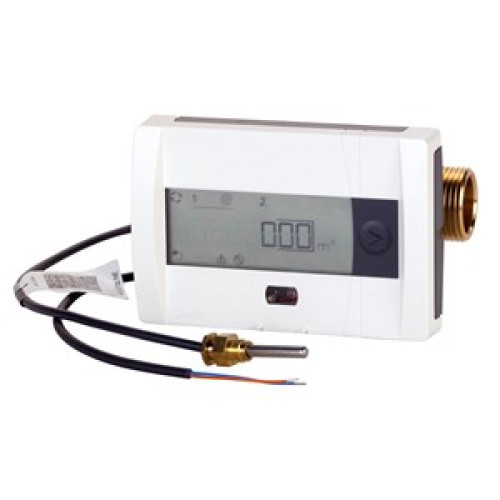 014U0334 SonoSafe DN32 qp 6.0 m³/h, G1½" 260 mm, Suitable for rotation, RF Module, Ultrasonic Calorimeter for heating only (2 Pieces Pulse Input Input Feature)