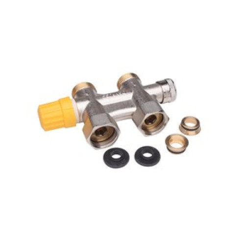 013G4744 VHS DN15 Thermostatic compact return valve, ¾" Radiator connection, Straight 013G4744 VHS DN15 Thermostatic compact return valve, ¾" Radiator connection, Straight