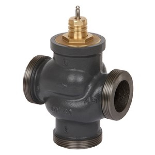 065Z0116 VRG3 PN16 DN20 Kvs:6.3 external thread, cast iron, 3-way linear valve body