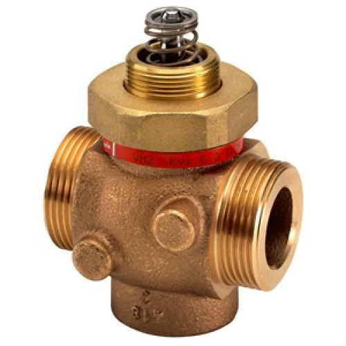 065B2028 VM2 PN25 DN25 Kvs:8 external thread, cast iron, pressure balanced, 2-way linear valve body 065B2028 VM2 PN25 DN25 Kvs:8 external thread, cast iron, pressure balanced, 2-way linear valve body