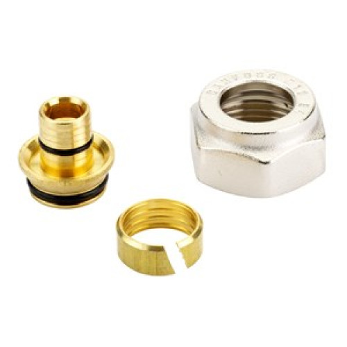 013G4156 Connector for 16x2 Pex Pipe 10 bar, 95 °C, Internal thread, G ¾", conforming to DIN 16892 and 16893 013G4156 Connector for 16x2 Pex Pipe 10 bar, 95 °C, Internal thread, G ¾", conforming to DIN 16892 and 16893