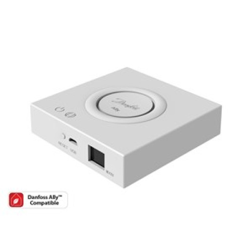 014G2400 Ally™ Set including Gateway, App supported, Power and internet LAN cable that can communicate with Zigbee protocol