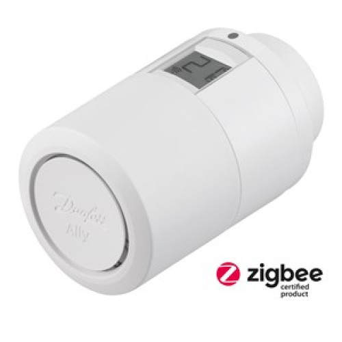 014G2420 Ally™ Electronic radiator thermostat with LCD display, able to communicate with Zigbee protocol