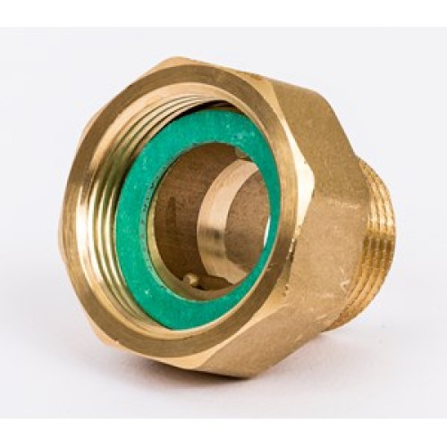 003H6904 DN25 R1" brass union (pack of 2)