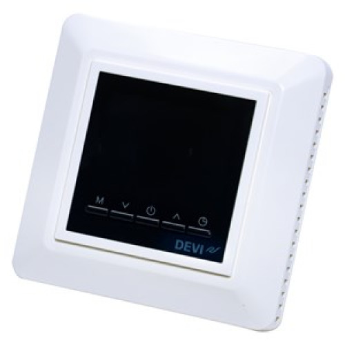 140F1055 DEVIreg Opti - Pure White touch screen digital thermostat