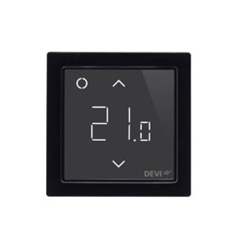 140F1143 DEVIreg Smart Black digital Wi-Fi Thermostat with touch screen