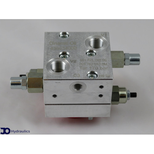UBDSDSE/60 OMR ENGINE (FACE) CONNECTION (OVERCENTER + BST. ADJ + BRAKE RELEASE) LOAD HOLDING VALVE