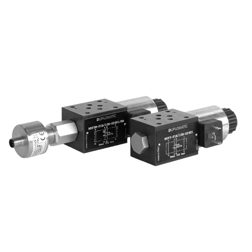 M*F3(M) SHUT-OFF VALVES SOLENOID OR HYDRAULICALLY ACTUATED, WITH OR WITHOUT POSITION MONITORING
