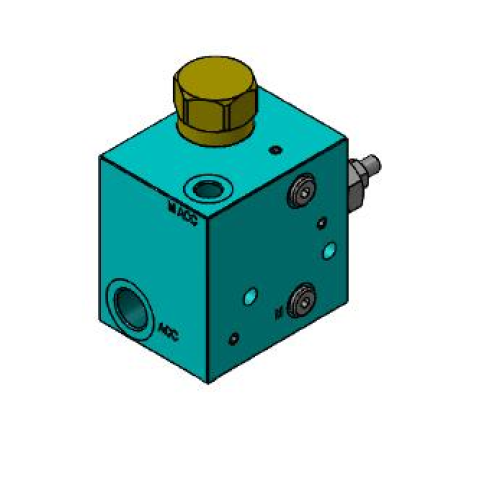 BVMS HYDRAULIC FLOW DISCHARGE VALVE FOR THE ACCUMULATOR