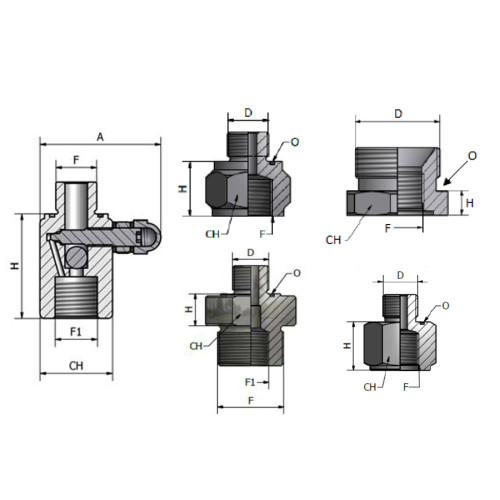 VSA+VS+NS Oil side accessories