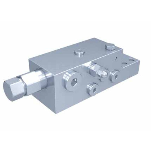 A068155.01.00 EXCAVATOR LOAD HOLDING VALVE WITH SAE FACE CONNECTION