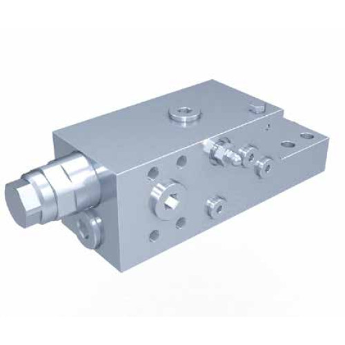 A068555.01.00 EXCAVATOR LOAD HOLDING VALVE WITH SAE FACE CONNECTION