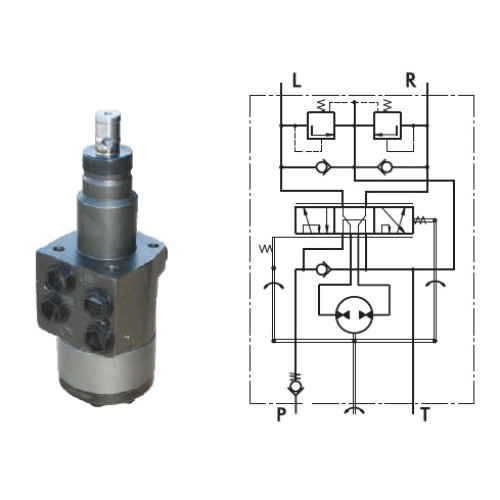 XY145-0/1 144 Transmission Volume cc/Rev: 15 Power Steering Computer