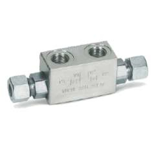 KOHU 1/4 CEXC KOHU 1/4 CEXC Flow/Bar:20/350 Twin Pilot Actuated Check Valve for 12mm Pipe Connection KOHU 1/4 CEXC KOHU 1/4 CEXC Flow/Bar:20/350 Twin Pilot Actuated Check Valve for 12mm Pipe Connection