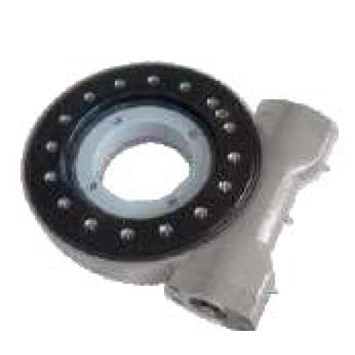 WE9-62-25H-R Output Torque: 8 Tipping Torque: 35.6 Holding Torque: 38.7 Static Axial/Radial Load: 578 / 215 Slewing Ratio: 62:1 CIRCLE GEAR