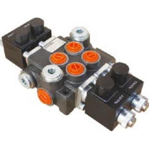 3Z50 On-Off Triple On-Off Solenoid Monoblock Control Valve 12 / 24 V