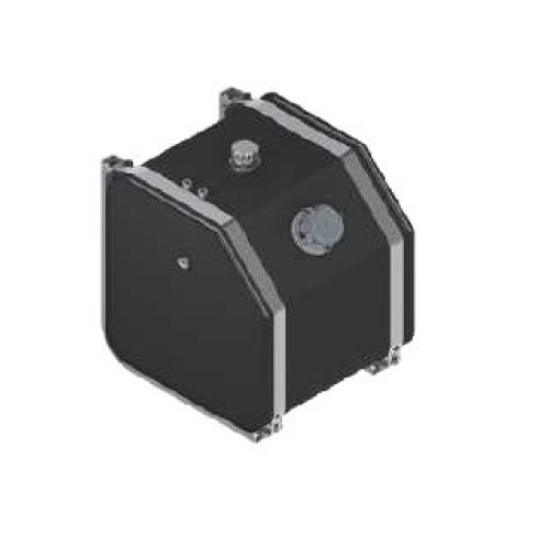 HP-AT-150 Capacity(Liters): 150 ANGLE OIL TANK WITH FILTER UNDER CHASSIS