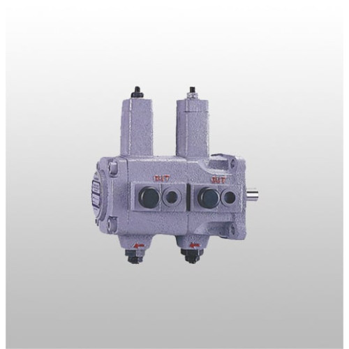 PVDF-20+20-070 VARIABLE FLOW PATTERN TANDEM PUMP WITH MECHANICAL PRESSURE REGULATION