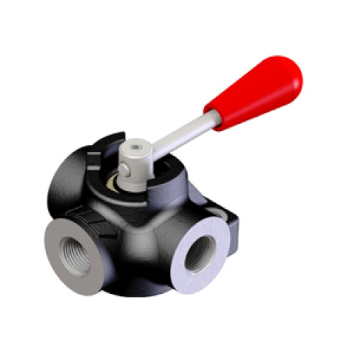 12101900351 DIVERTER VALVE 3-WAY MAN.3/4"400BAR