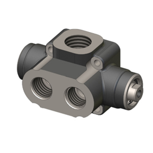 12192000162 DIVERTER 3/2 SAE16 250L/MIN 1/8NPT