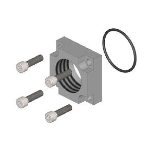 15511300408 KIT FLANGE HOLE G1 1/2 X FIT.GOLD