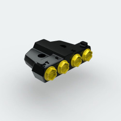 BVAA ST Angular block for side ports