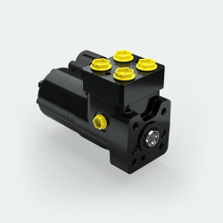 REATRONIC Switchable reaction steering unit