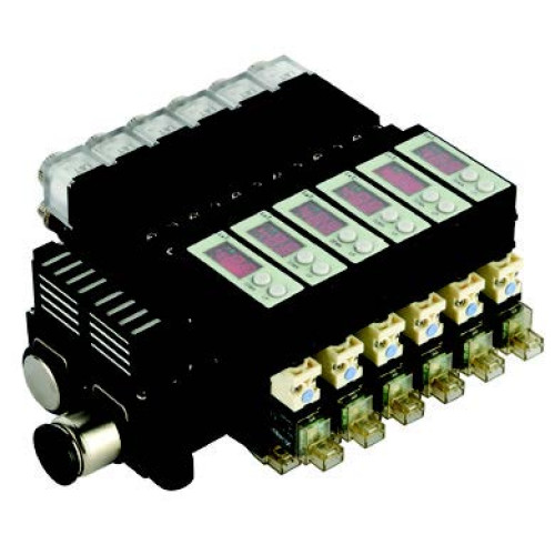 CTAGZ10-R-080808E-PV VACUUM GENERATOR 1mm Orifice 27L/min. 8mm Sleeve 2PNP+1-5V Output 