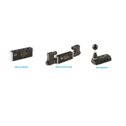 EKCA 8/SUC/SUC 5/3 VALVE 1/8" Coil-Coil-NC