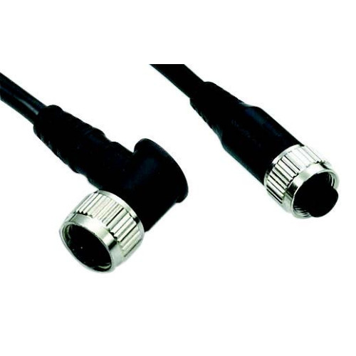 EPV-S  Metric 12 - 4 Pin Straight Cable 3MT 