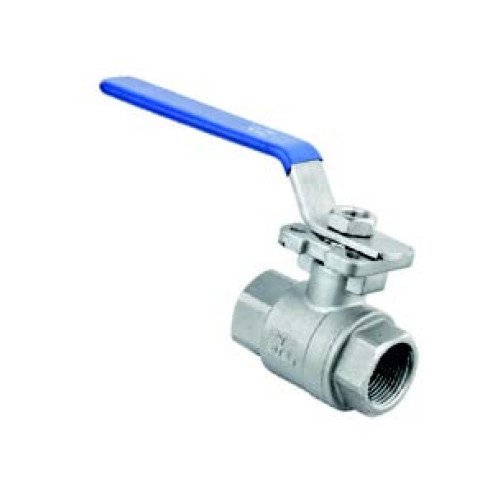 FS2Q-DN40 316 STAINLESS 2 PIECE BALL VALVE 1 1/2'' F05/F07-14mm