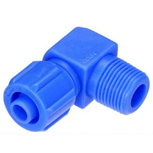 GCK08R03 NUT ELBOW 3/8"-8 