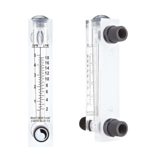 LZM-6T-S2 FLOAT FLOW METER 1/4'' Female Thread 0-60 °C 0-10 bar
