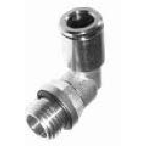 MPL-12-G03 3/8-12 AUTOMATIC METAL SWIVEL ELBOW 3/8-12 