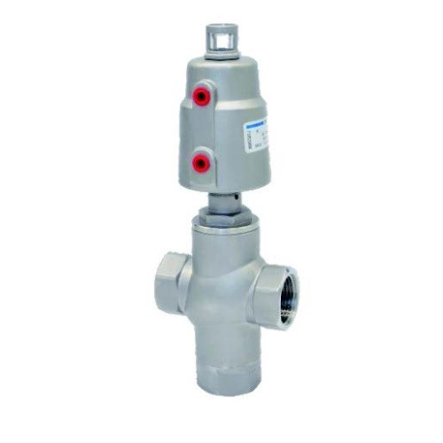 MTS3DN15 Single Acting NC COMPLETE STAINLESS STEEL 3 WAY PISTON VALVE 1/2'' 0-7 Bar