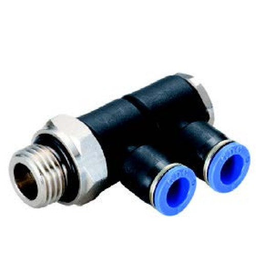 PHL08G01(2) DOUBLE ELBOW DISTRIBUTOR 1/8"-8 