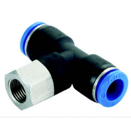 PTF08G01 FEMALE THREADED MIDDLE LEG TE 1/8"-8 