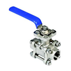 Q11F316PDN65 STAINLESS STEEL 3 PIECE BALL VALVE 2 1/2'' F07/F10-14mm