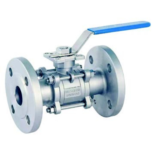 Q42F-80 3 PIECE FLANGED STAINLESS BALL VALVE 3'' 88.9mm DN80