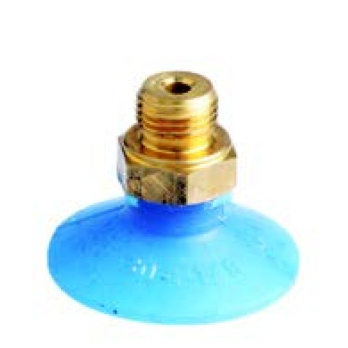 VCF-30-1-1/8" SI SINGLE BELLOWS COUPLING SILICONE SUCTION CUP  