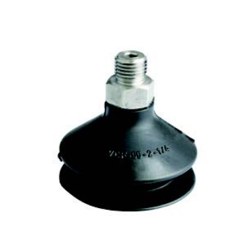 VCF-55-2-1/4" NBR DOUBLE BELLOWS NBR SUCTION CUP  