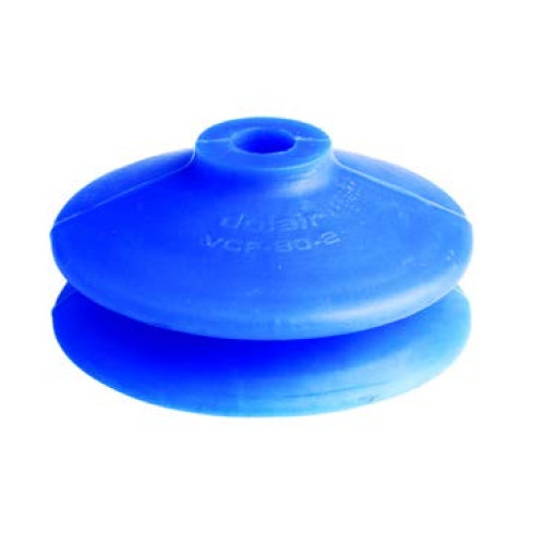 VCF-80-2 SI DOUBLE BELLOWS SILICONE SUCTION CUP  