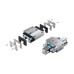 R182041030 SCRAPER PLATE 45 BG R182041030 SCRAPER PLATE 45 BG