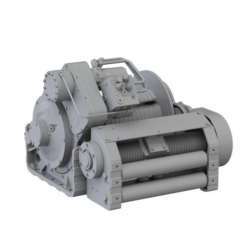 63.34-023 H240 Pneumatic Free Spool HYDRAULIC MOTORIZED DRAW DRUM