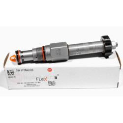 RVCKLJN Solenoid-Operated Adjustable Relief Valve, normally vented, FLeX Series 2-stage