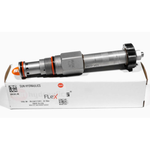 RVCKLJN Solenoid-Operated Adjustable Relief Valve, normally vented, FLeX Series 2-stage RVCKLJN Solenoid-Operated Adjustable Relief Valve, normally vented, FLeX Series 2-stage